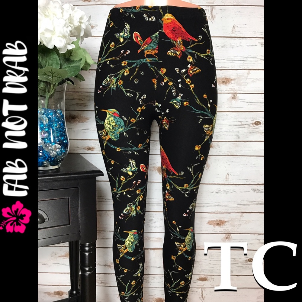 TC Birds & Butterfly Plus Size Leggings